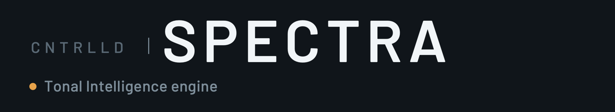 CNTRLLD SPECTRA wordmark